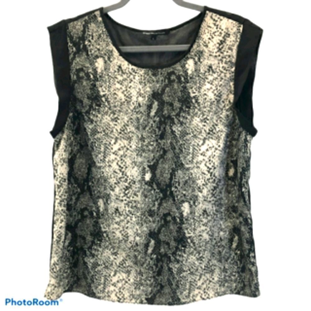 W118 by Walter Baker Snake Print Blouse. Size L.